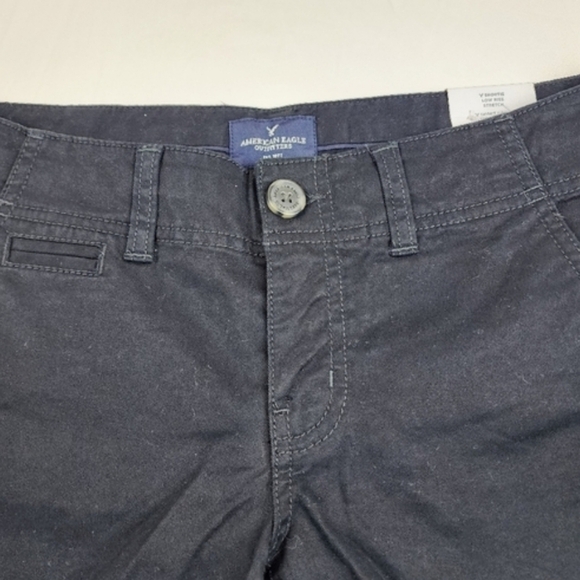 American Eagle Outfitters Black High Waist Shorts - Picture 4 of 8